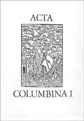 Acta columbina 1