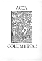 Acta columbina 3