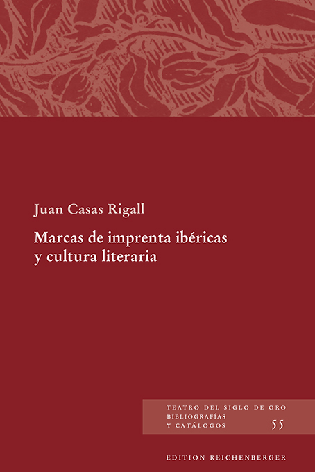 Juan Casas Rigall: «Marcas de imprenta ibéricas y cultura literaria»