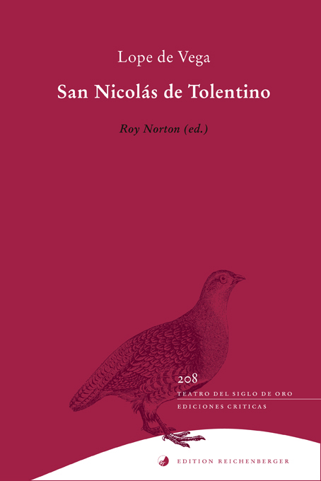 Lope de Vega: «San Nicolás de Tolentino»
